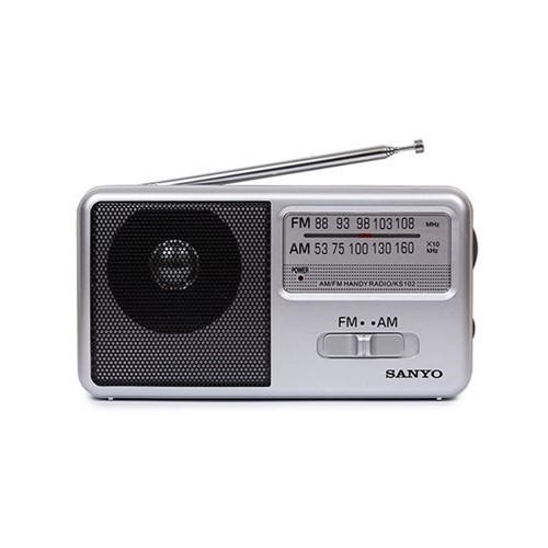 RADIO SANYO KS102 PLATA